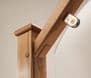 Solid White Oak Vision Handrail Un-Grooved for Glass Panel Brackets